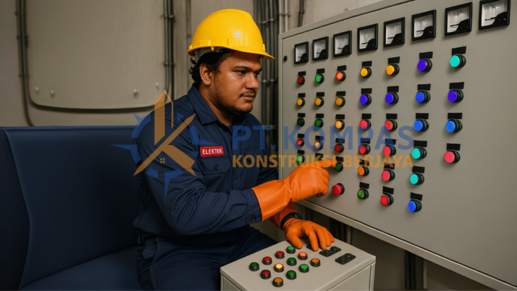 pekerjaan kontraktor listrik