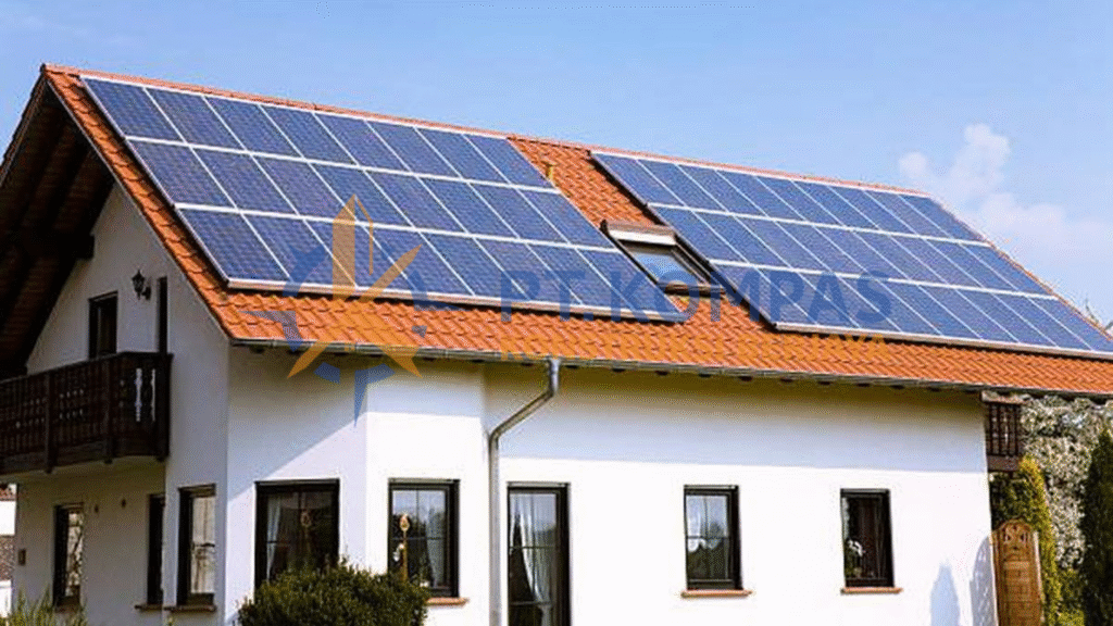 Panel surya untuk rumah