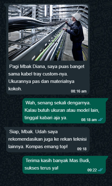 Testimoni Klien WA