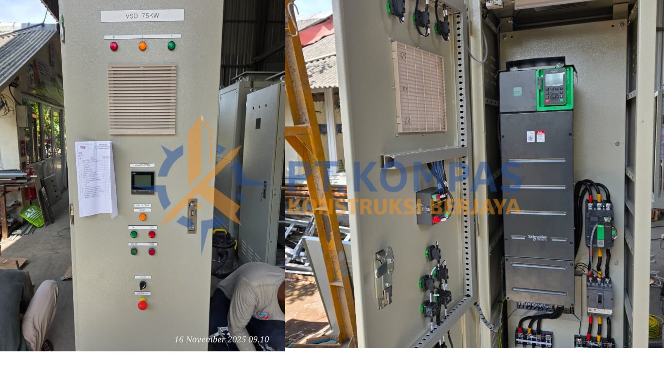 Jual panel vsd 75 kw